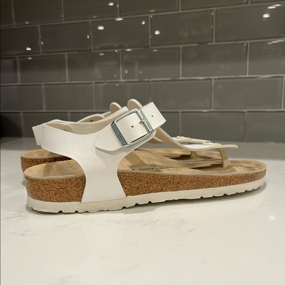 Women’s White Birkenstock Sandal